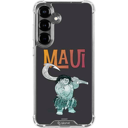 Disney Princess Moana Maui Galaxy S26 Plus Clear Case