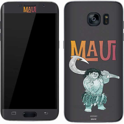Disney Princess Moana Maui Galaxy S7 Skin
