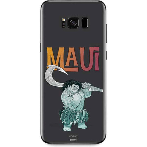 Disney Princess Moana Maui Galaxy S8 Plus Skin