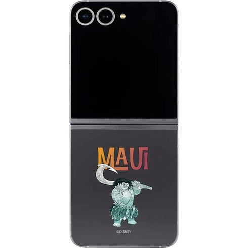 Disney Princess Moana Maui Galaxy Z Flip6 Skin