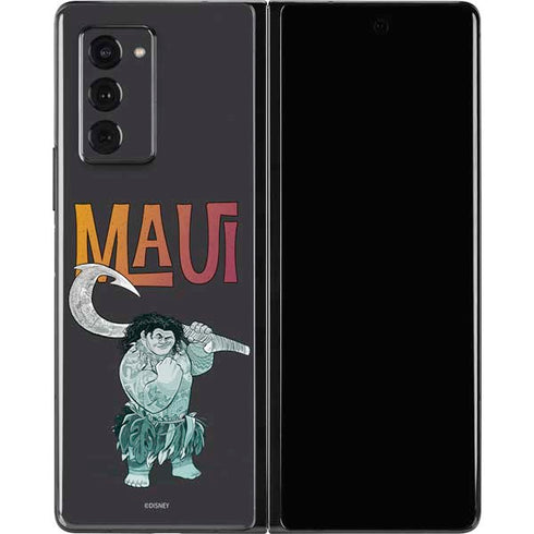 Disney Princess Moana Maui Galaxy Z Fold2 5G Skin
