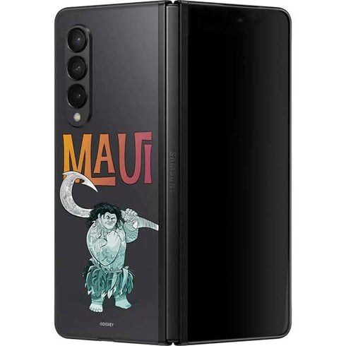 Disney Princess Moana Maui Galaxy Z Fold3 5G Skin