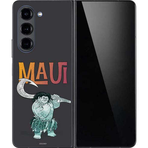 Disney Princess Moana Maui Galaxy Z Fold5 5G Skin