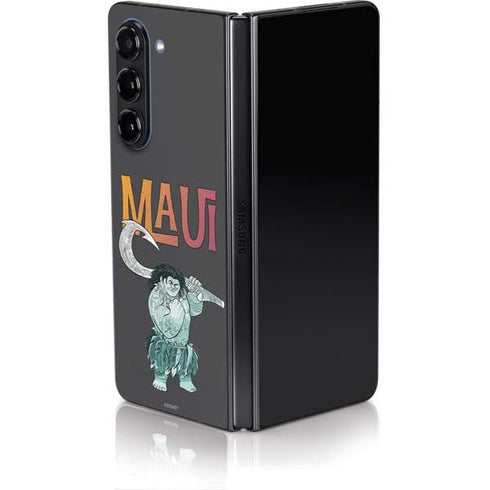 Disney Princess Moana Maui Galaxy Z Fold5 5G Skin