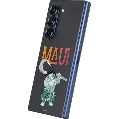Disney Princess Moana Maui Galaxy Z Fold6 Skin