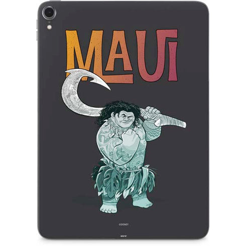 Disney Princess Moana Maui Apple iPad Pro Skin