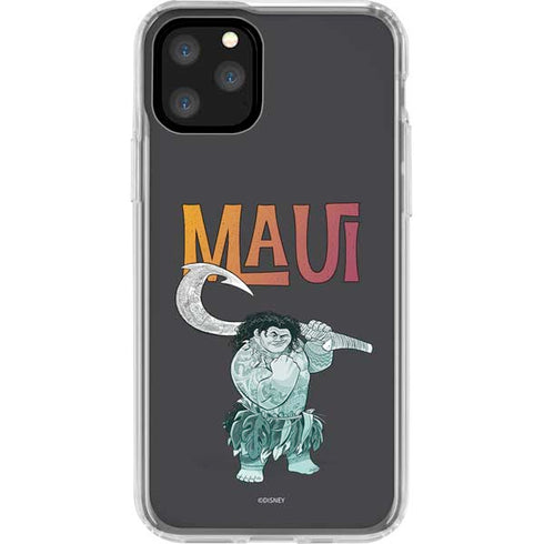 Disney Princess Moana Maui iPhone 11 Pro Clear Case