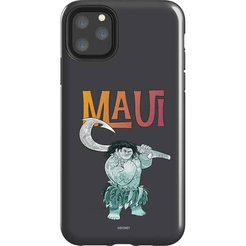 Disney Princess Moana Maui iPhone 11 Pro Max Impact Case