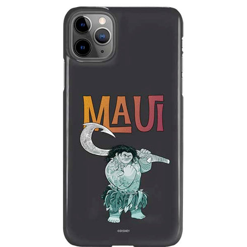 Disney Princess Moana Maui iPhone Cases