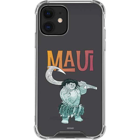 Disney Princess Moana Maui iPhone 12 Mini Clear Case
