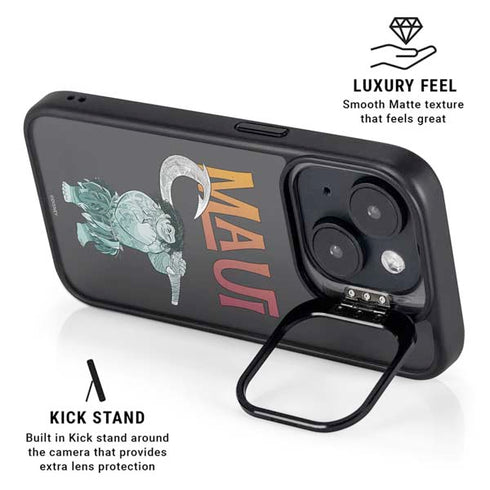 Disney Princess Moana Maui iPhone 13 Kickstand Case