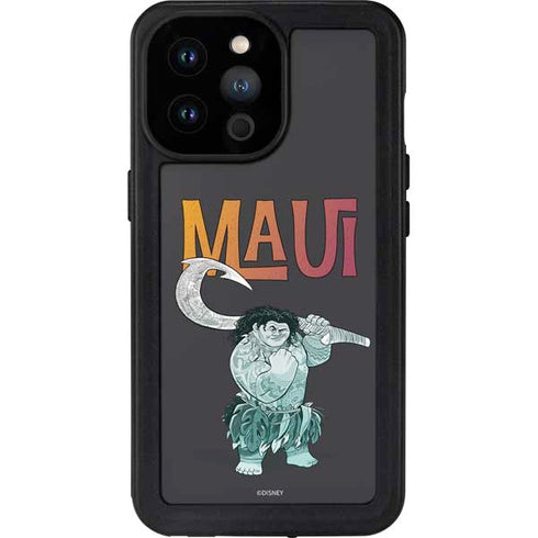 Disney Princess Moana Maui iPhone 14 Pro Max Waterproof Case