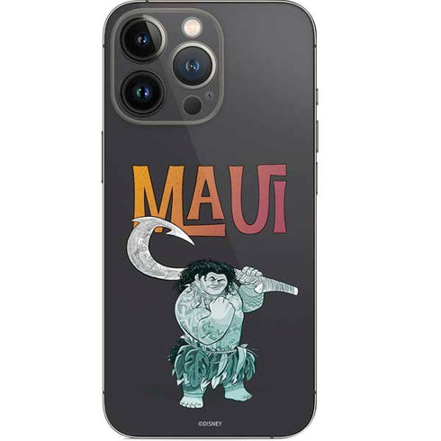 Disney Princess Moana Maui iPhone 14 Pro Skin