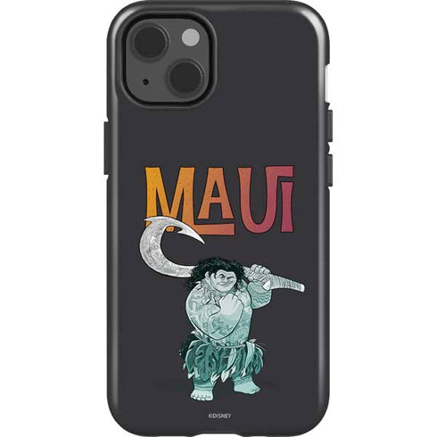 Disney Princess Moana Maui iPhone 15 Plus Impact Case