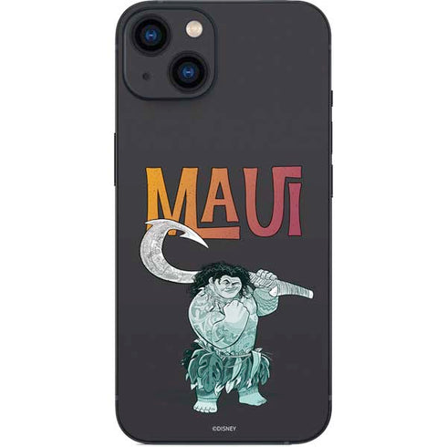 Disney Princess Moana Maui iPhone 15 Plus Skin