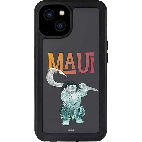 Disney Princess Moana Maui iPhone 15 Plus Waterproof Case