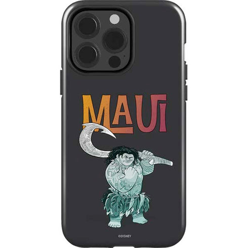 Disney Princess Moana Maui iPhone 15 Pro Impact Case
