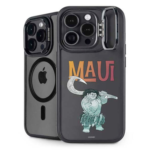 Disney Princess Moana Maui iPhone 15 Pro Max Kickstand Case