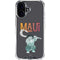 Disney Princess Moana Maui iPhone 16 Clear Case