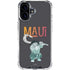 Disney Princess Moana Maui iPhone 16 Clear Case