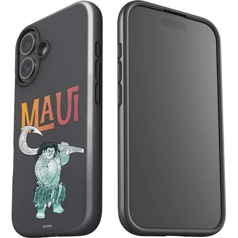 Disney Princess Moana Maui iPhone 16 Plus Impact Case