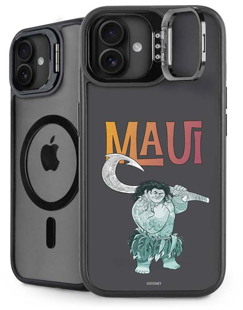 Disney Princess Moana Maui iPhone 16 Plus Kickstand Case