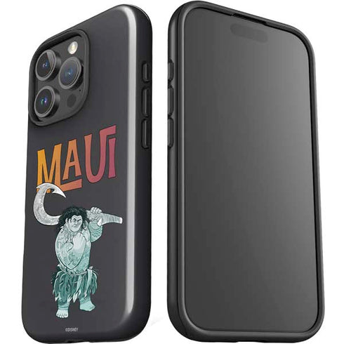 Disney Princess Moana Maui iPhone 16 Pro Max Impact Case