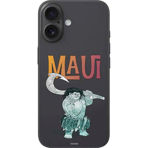 Disney Princess Moana Maui iPhone 16 Skin