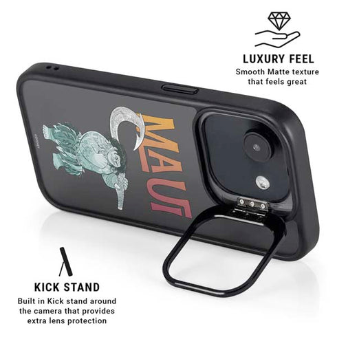 Disney Princess Moana Maui iPhone 16e Kickstand Case