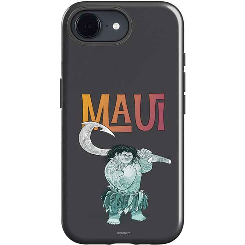 Disney Princess Moana Maui iPhone 16e Impact Case