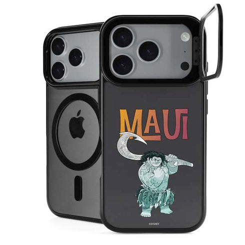 Disney Princess Moana Maui iPhone 18 Pro Kickstand Case