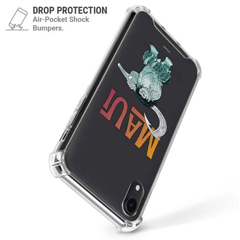 Disney Princess Moana Maui iPhone XR Clear Case