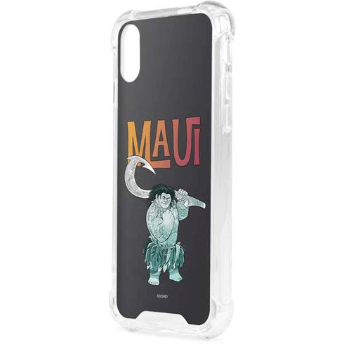 Disney Princess Moana Maui iPhone XS Clear Case