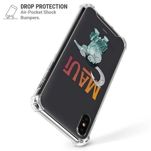 Disney Princess Moana Maui iPhone XS Max Clear Case