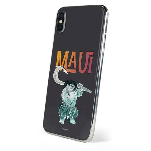 Disney Princess Moana Maui iPhone XS Max Skin