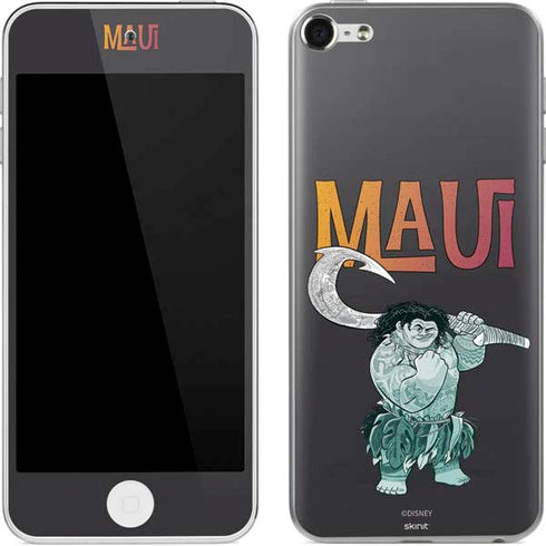Disney Princess Moana Maui Apple iPod Skin