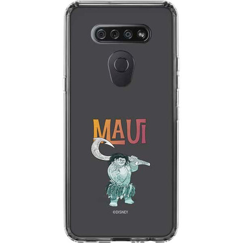 Disney Princess Moana Maui LG K51/Q51 Clear Case