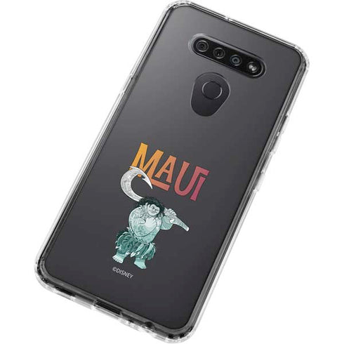 Disney Princess Moana Maui LG K51/Q51 Clear Case