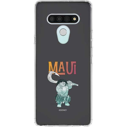 Disney Princess Moana Maui LG Stylo 6 Clear Case