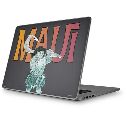 Disney Princess Moana Maui Apple MacBook Pro 17-inch Skin
