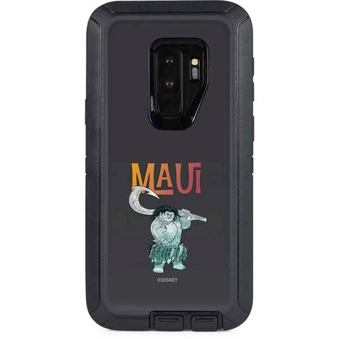 Disney Princess Moana Maui Otterbox Defender Galaxy Skin