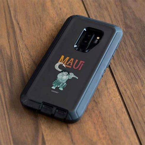 Disney Princess Moana Maui Otterbox Defender Galaxy Skin