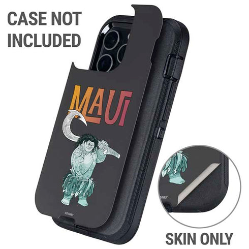 Disney Princess Moana Maui Otterbox Defender iPhone Skin