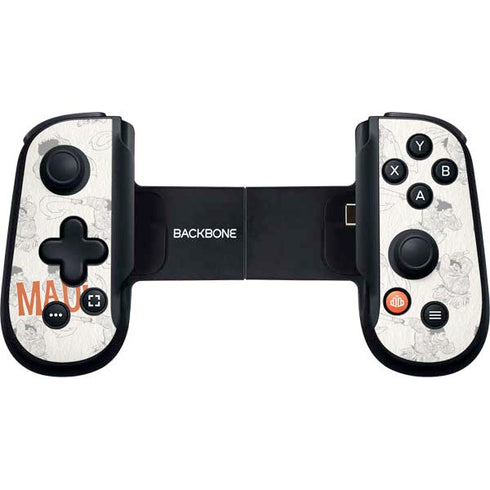 Disney Princess Moana Maui Pattern Backbone One for iPhone Game Controller Skin