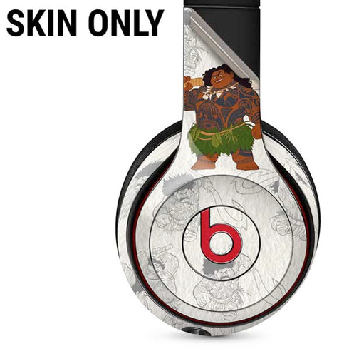 Disney Princess Moana Maui Pattern Beats Solo 3 Wireless Skin