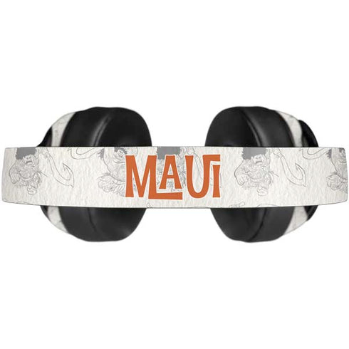 Disney Princess Moana Maui Pattern Beats Solo Pro Skin