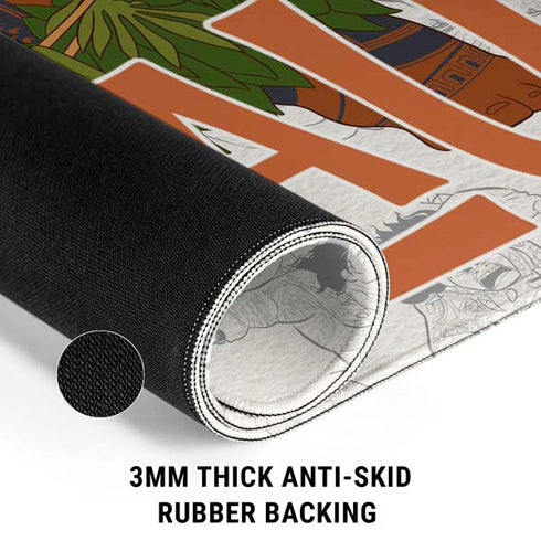 Disney Princess Moana Maui Pattern Gaming Mouse Pad