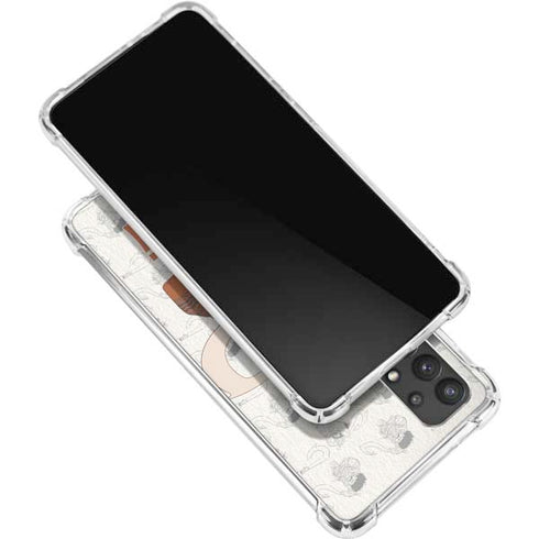 Disney Princess Moana Maui Pattern Galaxy A32 5G Clear Case
