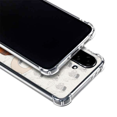 Disney Princess Moana Maui Pattern Galaxy A36 5G Clear Case