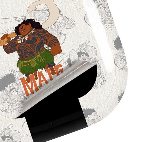 Disney Princess Moana Maui Pattern Galaxy Buds Live Skin